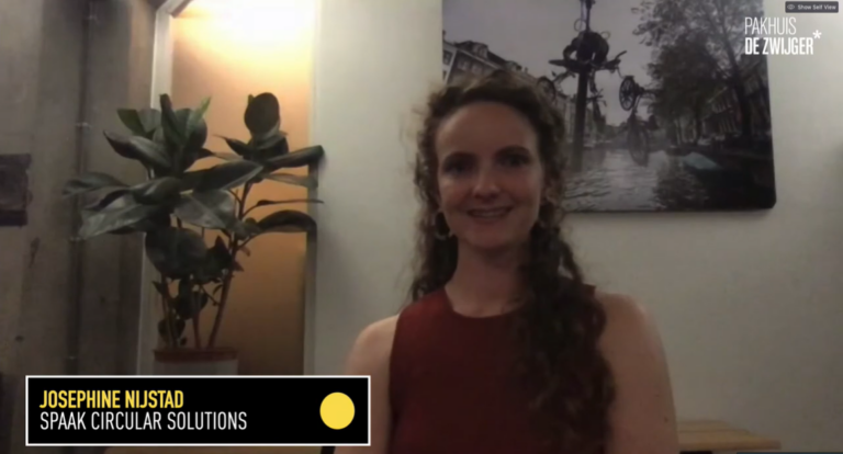Co-founder Josephine Nijstad te gast bij Pakhuis de Zwijger in Startup Live ‘Jonge ambitie’